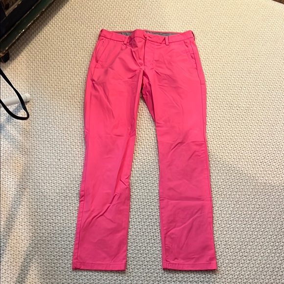 Vineyard Vines on the go Pink Straight Leg Pants size 31x32 - Picture 1 of 1